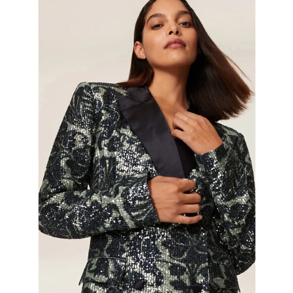 ROTATE Birger Christensen Augustina Sequin Blazer - Picture 10 of 10